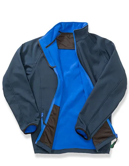 Heren Softshell Jas Result R231M in Heren Softshell Jas Result R231M Navy-Royal