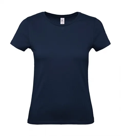 Dames T-shirt B&C E150 TW02T in Dames T-shirt B&C E150 TW02T Urban Black