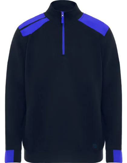 Heren Sweater Roly Maverick SU8413 in Heren Sweater Roly Maverick SU8413 navy blue-royal blue
