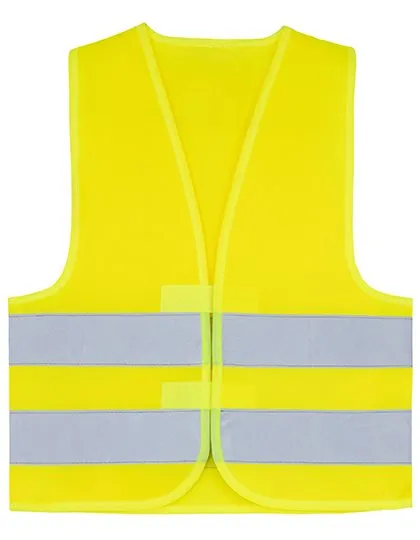 Kinder Veiligheidshesje Printwear X111K in Kinder Veiligheidshesje Printwear X111K geel