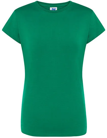 Goedkope Dames T-shirt JHK Regular Comfort TSRLCMF in Goedkope Dames T-shirt JHK Regular Comfort TSRLCMF - Kelly Green