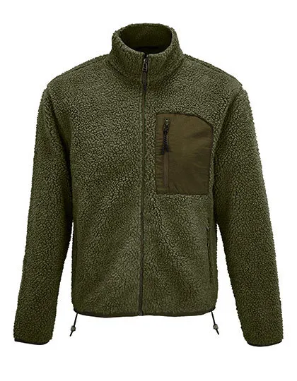 Heren Fleecevest Sol's Fury 04042 in Heren Fleecevest Sols Fury 04042 army-dark army