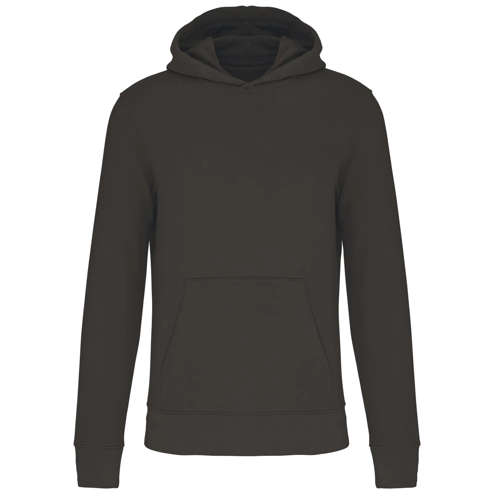 Ecologische kindersweater met capuchon Kariban K4029 in Ecologische Kinder Hoodie kariban K4029 - Dark Grey