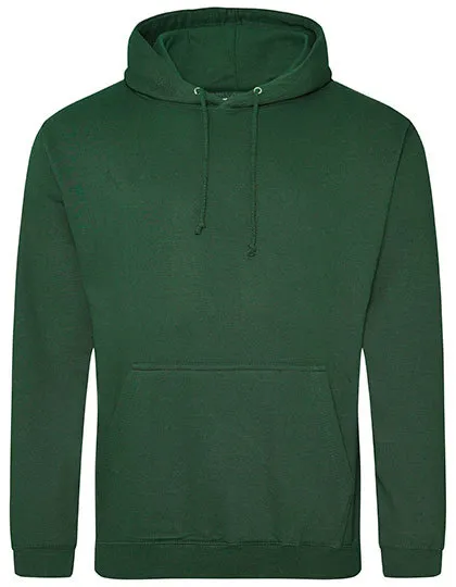 Heren Hoodie College AWDis JH001 in Heren Hoodie College AWDis JH001 Bottle Green