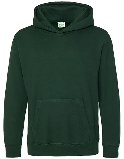 Kinder Hoodie AWDis JH001J in Kinder Hoodie AWDis JH001J Bottle Green