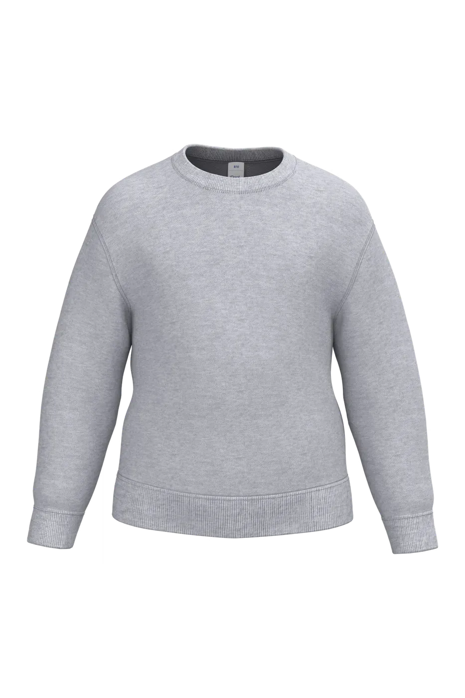 Goedkope Kinder Sweater iDeal Basic Brand IB401 in Goedkope Kinder Sweater iDeal Basic Brand IB401 Oxford Grey
