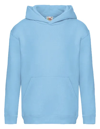 Kinder Hoodie Fruit of the Loom 62-037-0 in Kinder Hooded sweaters Fruit of the Loom Sky Blue