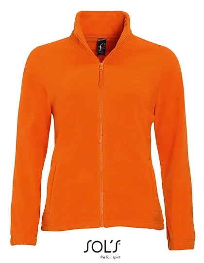 Dames Fleece Vest Sols North 54500 in Dames Fleece Vest Sols North 54500 Oranje