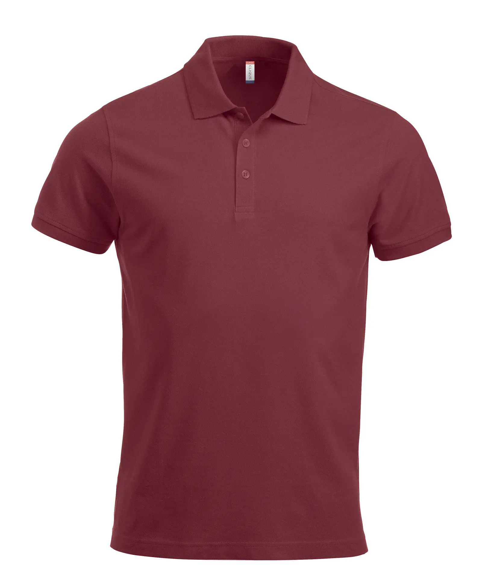 Heren Polo Clique Lincoln 028204 in Heren Polo Clique Lincoln 028204 Bordeaux