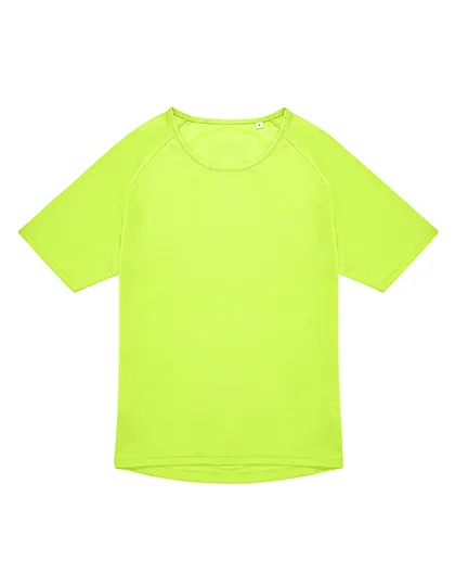 Heren Sportshirt B&C TG003 in Heren Sportshirt B&C TG003 Ultra Yellow