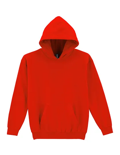 Kinder Hoodie Gildan Blend 18500B in Blend Youth Hooded Sweatshirt Red