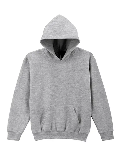 Kinder Hoodie Gildan Blend 18500B in Blend Youth Hooded Sweatshirt Sport Grey
