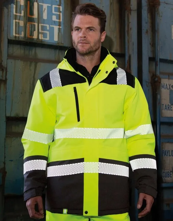 High Visibility Werkjassen borduren productfoto