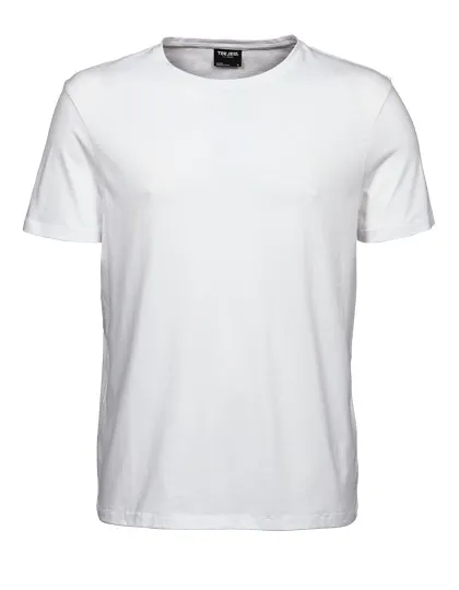 Heren T-shirt Tee Jays Luxery Tee 5000 in wit
