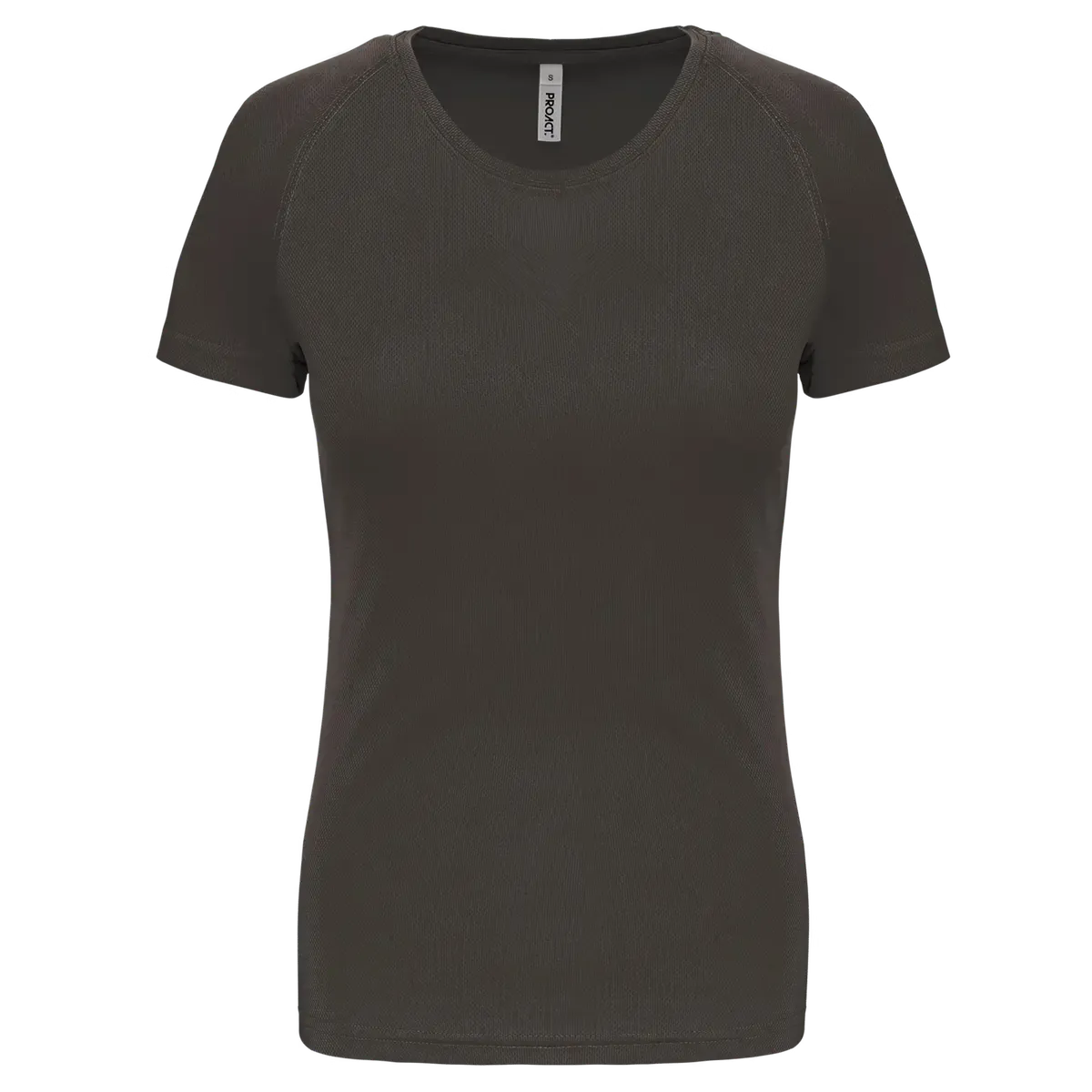 Dames Sportshirt Proact PA439 in Dames Sportshirt Proact PA439 - Dark Grey