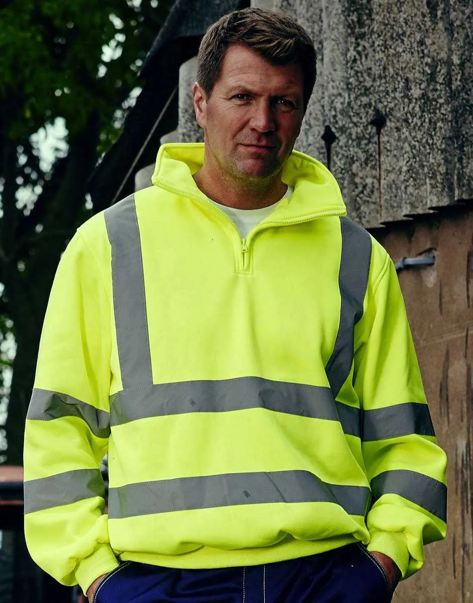 High Visibility Werktruien borduren