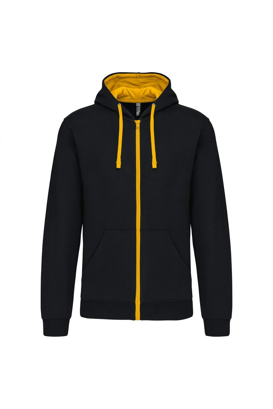 Heren Hoodie met rits Kariban K466 productfoto