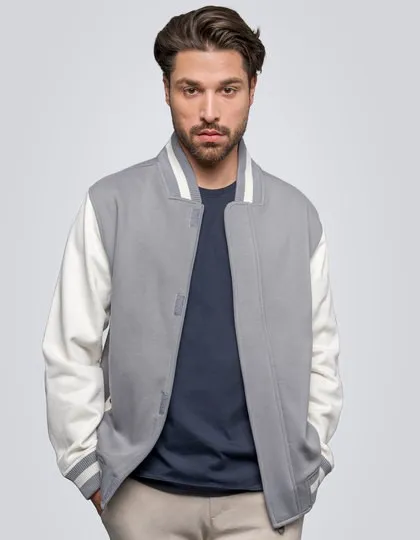 Heren Hoodie met Rits B&C Influence WG003 productfoto