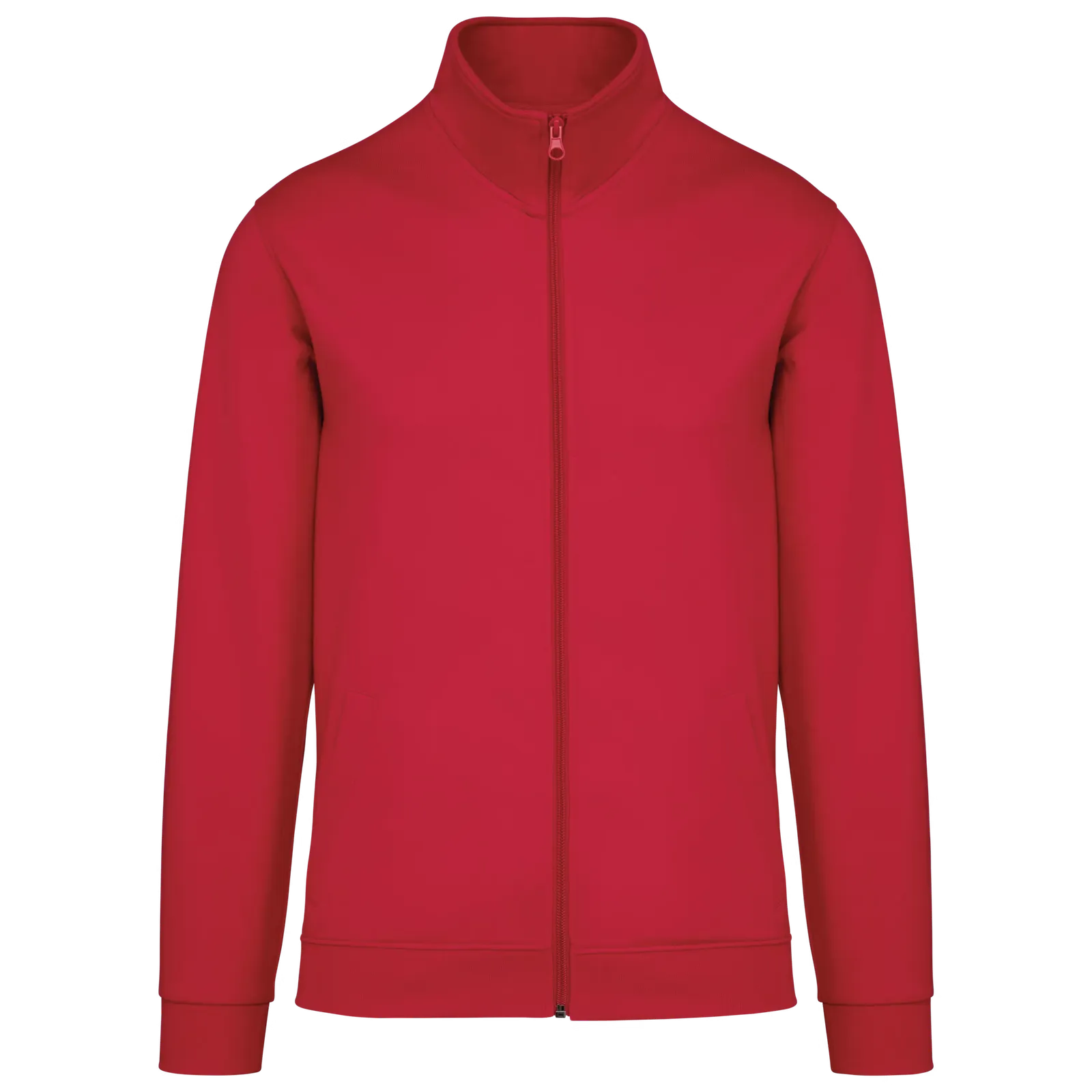 Heren Sweat jacket Kariban K472 in Heren Sweat jacket Kariban K472 RED
