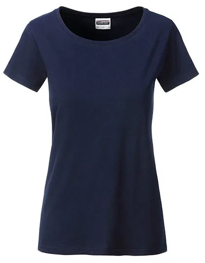 Dames T-shirt Daiber Basic-T 8007 in Navy