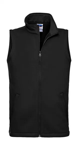Heren Softshell Bodywarmer Russel 0R041M0 in Heren Softshell Bodywarmer Russel 0R041M0 black