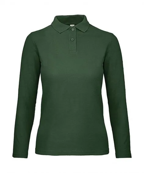 Dames Polo Lange Mouw B&C PWI13 productfoto