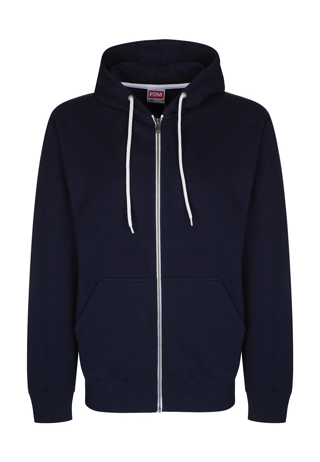 Hooded Trui met Rits FDM Team TZ001 productfoto