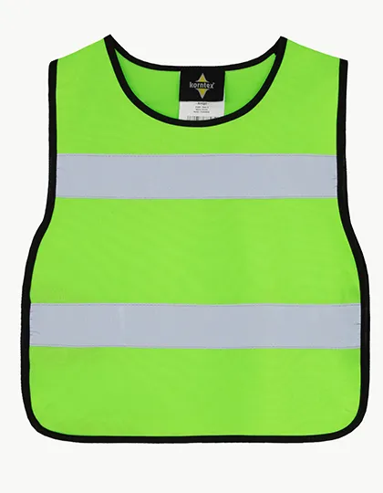 Kinder Veiligheidshesjes Korntex KX102 in Kinder Veiligheidshesjes Korntex KX102 Neon Groen