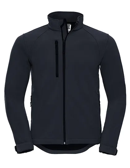Heren Softshell Jas Russell R-140M-0 in Heren Softshell Jas Russell R-140M-0 French Navy