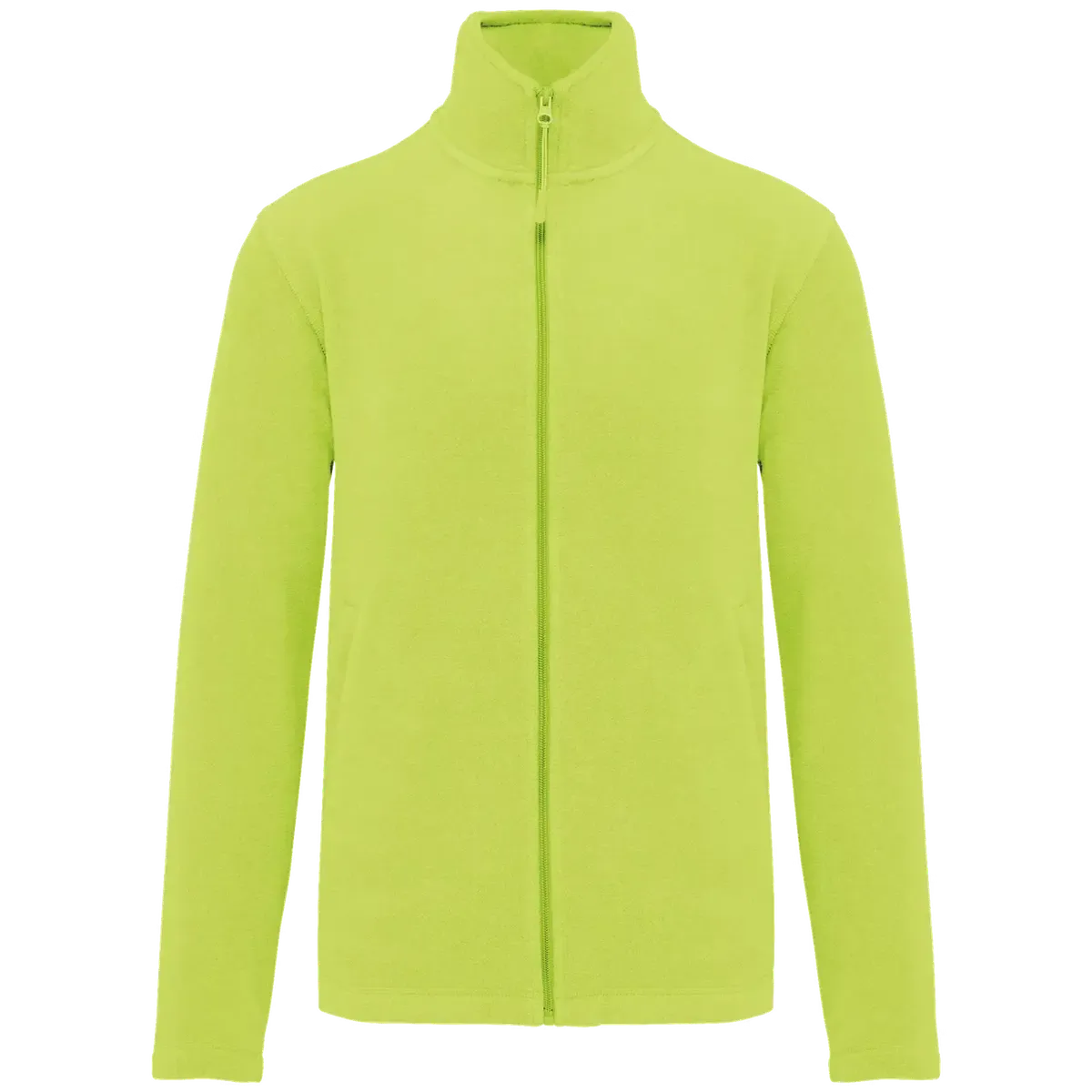 Heren Fleece vest Kariban Falco K911 in Heren Fleece vest Kariban Falco K911 FLUORESCENT YELLOW