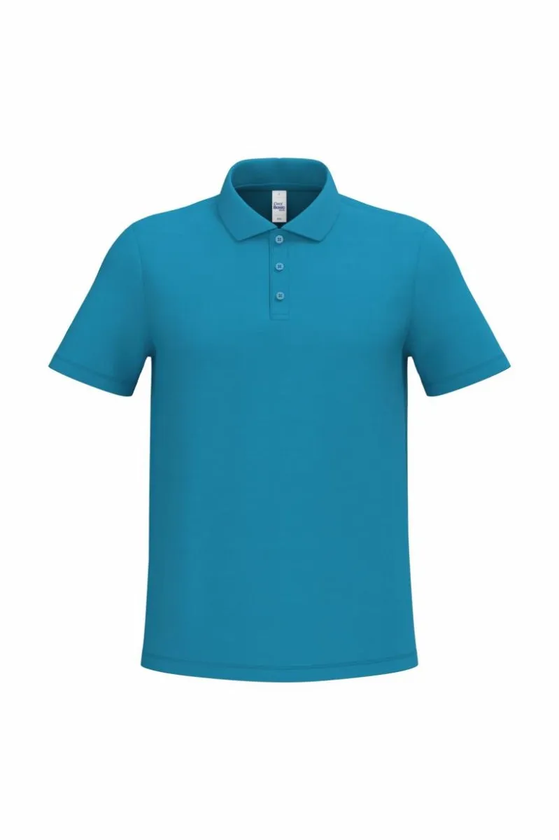 Goedkope Heren Polo iDeal Basic Brand in Atoll Blue