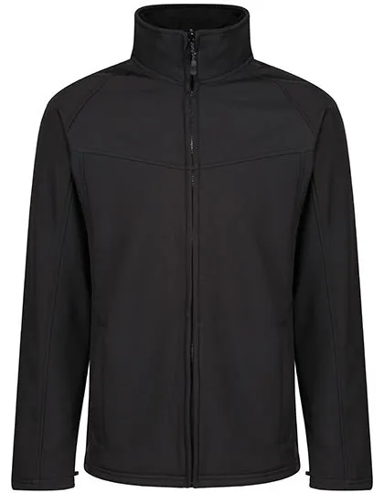 Heren Softshell Jas Regatta Uproar TRA642 in Heren Softshell Jas Regatta Uproar TRA642 Zwart