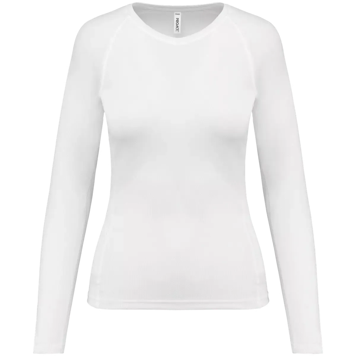 Dames Sportshirt Proact LS PA444 in Dames Sportshirt Proact LS PA444 - White