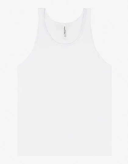 Heren Tanktop Bella Jersey 3480 in Heren Tanktop Bella Jersey 3480 - White
