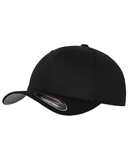 Flexfit Wooly Combed Cap 6277 in Flexfit Wooly Combed Cap 6277 Black