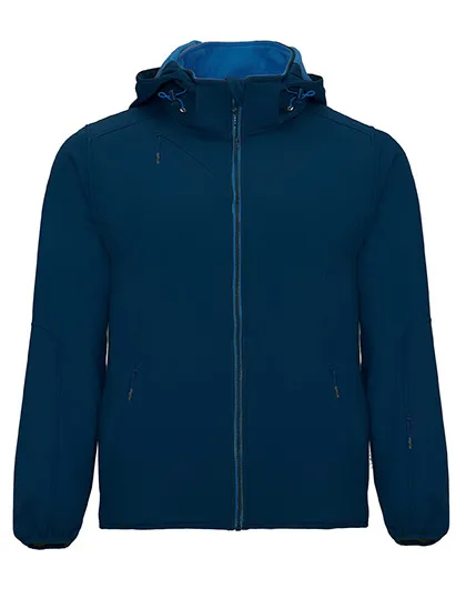 Heren Softshell Jas Siberia Roly SS6428 in Heren Softshell Jas Siberia Roly SS6428 navy-royal blue