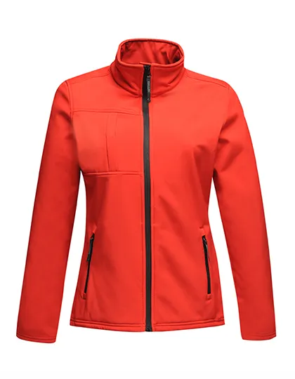 Dames Softshell Jas Octagon II Regatta TRA689 in Dames Softshell Jas Octagon II Regatta TRA689 classic red-black
