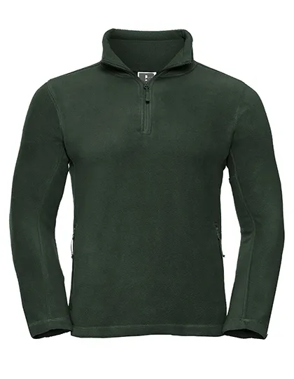 Heren Fleece Sweater Russell R-874M-0 in Heren Fleece Sweater Russell R-874M-0 bottle green