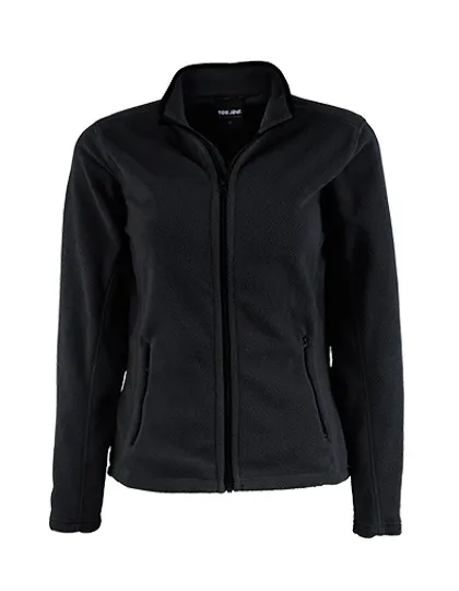 Dames Fleece Vest Tee Jays 9170 in Dames Fleece Vest Tee Jays 9170 Black