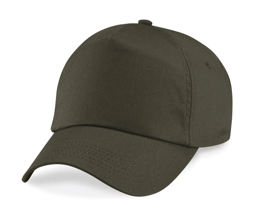 Cap 5 Panel Origineel B10 in Cap 5 Panel Origineel B10 - Olive Green