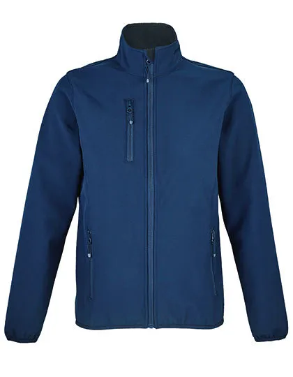 Dames Softshell Jas Sols 03828 in Dames Softshell Jas Sols 03828 Abyss Blue