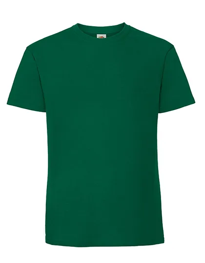 Heren T-shirt Ringspun Premium Fruit of the loom 61-422-0 in Heren T-shirt Ringspun Premium Fruit of the loom 61-422-0 - College Green