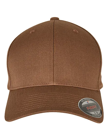 Flexfit Wooly Combed Cap 6277 in Flexfit Wooly Combed Cap 6277 Coyote Brown