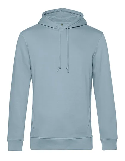 Organische Heren Hoodie B&C Inspire hooded WU33B in Organische Heren Hoodie B&C Inspire hooded WU33B - Blue Fog
