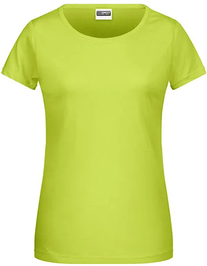 Dames T-shirt Daiber Basic-T 8007 in Acis Yellow