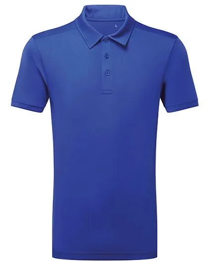 Heren Sport Polo TriDri Panelled scherpe prijzen in Royal Blue