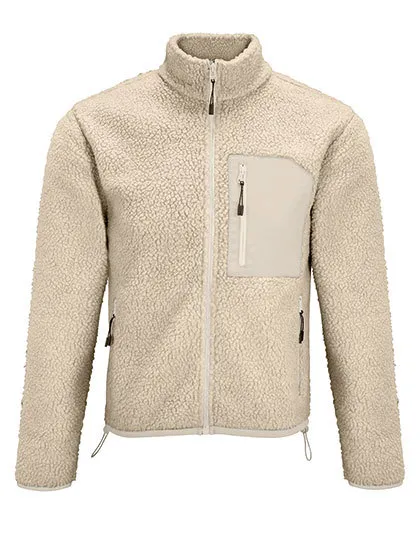 Heren Fleecevest Sol's Fury 04042 in Heren Fleecevest Sols Fury 04042 sheir beige-beige