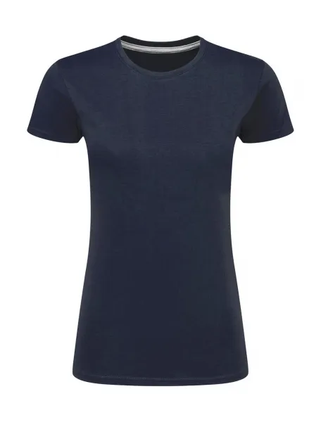 Dames T-shirt SG Perfect Print Tagless Tee SGTee F in Dames T-shirt SG Perfect Print Tagless Tee SGTee F - Denim