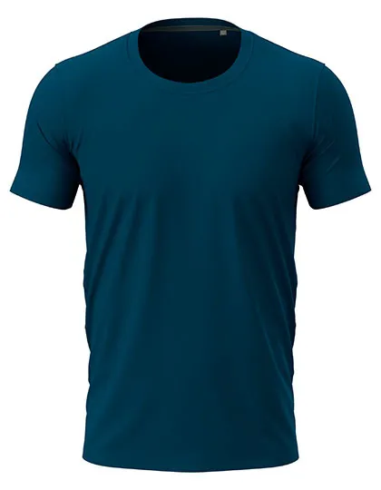 Heren T-shirt Strech Stedman Clive ST9600 in Heren T-shirt Strech Stedman Clive ST9600 - Navy Blue