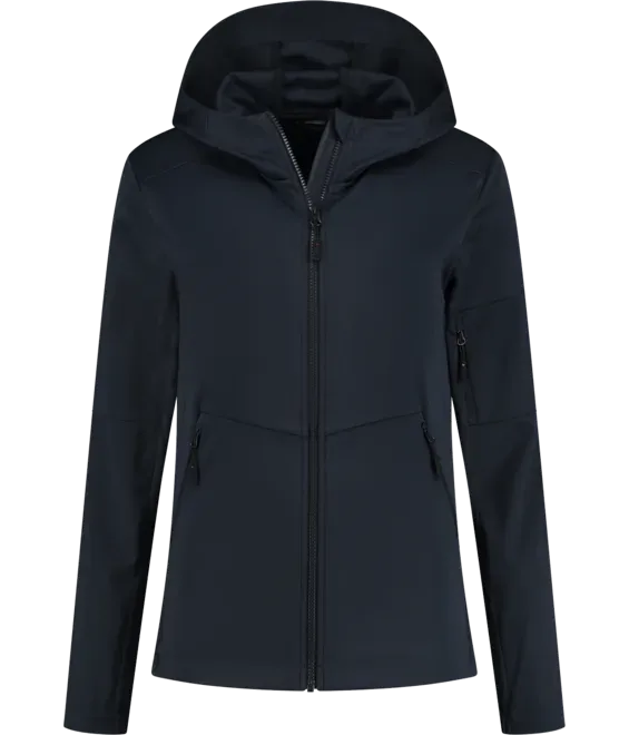 Dames Softshell Jas Santino SEATTLE in Dames Softshell Jas Santino SEATTLE Real Navy